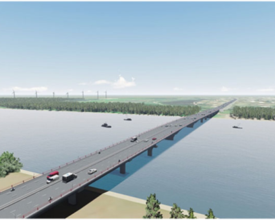  Xây dựng cầu Ba Lai 8 trên tuyến đường bộ ven biển tỉnh Bến Tre